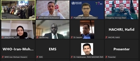 ارائه تجربه ها و توانمندی های جمهوری اسلامی ایران برای تشکیل و اعزام تیم های پاسخ اضطراری از سوی مدیر مرکز حوادث و فوریت های پزشکی دانشگاه علوم پزشکی شیراز