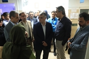 معاون درمان دانشگاه علوم پزشکی شیراز از مرکز آموزشی درمانی حافظ بازدید کرد