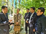 بازدید معاون توسعه مدیریت و منابع دانشگاه علوم پزشکی شیراز از باغات رفاهی زیرمجموعه دانشگاه