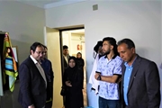 بازدید معاون فرهنگی و دانشجویی دانشگاه از دانشکده پیراپزشکی استهبان