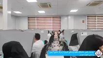  بازدید رئیس دانشگاه علوم پزشکی شیراز از مرکز جامع آزمون پردیس شهید دوران 
