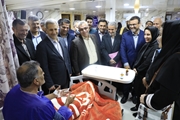 پایش خدمات بیمارستان بعثت اشکنان با حضور رئیس دانشگاه علوم پزشکی شیراز