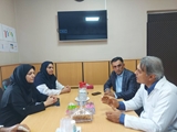 بازدید مدیر درمان دانشگاه علوم پزشکی شیراز از خدمات بیمارستان حافظ