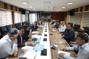 برگزاری جلسه ستاد مدیریت بحران دانشگاه علوم پزشکی شیراز در پی تجاوز رژیم صهیونیستی به ایران اسلامی