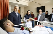 بازدید رییس دانشگاه علوم پزشکی شیراز از بیمارستان حاج محمد اسماعیل امتیاز و فوریت های جراحی شهید رجایی