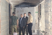 بازدید رییس دانشگاه علوم پزشکی شیراز از پروژه بهسازی اتاق عمل بیمارستان خلیلی