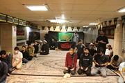 مراسم سوگواری شهادت حضرت زهرا (س) در خوابگاه دانشجویان غیر ایرانی دانشگاه علوم پزشکی شیراز