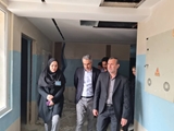 بازدید معاون توسعه مدیریت و منابع دانشگاه علوم پزشکی شیراز از پیشرفت پروژه عمرانی بهسازی اتاق‌های عمل بیمارستان خلیلی 