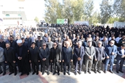 آیین گرامیداشت یادواره شهدا و ایثارگران و چهلمین روز درگذشت جمعی از مدافعان سلامت دانشگاه علوم پزشکی فسا برگزار شد