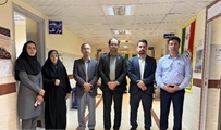 بازدید معاون فرهنگی و دانشجویی دانشگاه علوم پزشکی شیراز از شبکه بهداشت و درمان سروستان