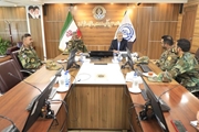 دیدار رئیس دانشگاه علوم پزشکی شیراز با فرمانده تیپ ۳۷ زرهی نیروی زمینی ارتش