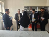بازدید رئیس گروه سطح‌بندی و تعالی خدمات بالینی وزارت بهداشت از بیمارستان حضرت قمر بنی‌هاشم(ع) بیضا