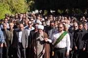 گزارش تصویری آیین وداع با استاد فرهیخته، زنده‌یاد دکتر «رضا نیک‌اندیش نوبر» از نگاه دوربین