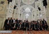 تجدید میثاق مدیران نظام سلامت با آرمان‌های رهبر شهید انقلاب در جوار حرم مطهر رضوی