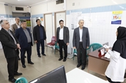 بازدید رئیس دانشگاه علوم پزشکی شیراز از درمانگاه شبانه‌روزی فرهنگیان شیراز و بررسی روند خدمت رسانی