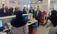 بازدید رییس دانشگاه علوم پزشکی شیراز از بیمارستان حاج محمداسماعیل امتیاز و فوریتهای جراحی شهید رجایی