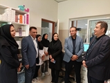 بازدید معاون بهداشت دانشگاه علوم پزشکی شیراز از مرکز خدمات جامع سلامت شبانه‌روزی ایزدخواست شهرستان آباده