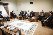 دیدار اعضای هیات‌رئیسه دانشگاه علوم پزشکی شیراز با رئیس هیات امنای مجمع خیرین تامین سلامت فارس