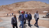 بازدید رییس دانشگاه علوم پزشکی شیراز از پروژه در حال ساخت بیمارستان حضرت محمد رسول الله(ص) شیراز 