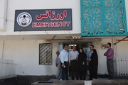 بازدید مشاور معاون درمان دانشگاه علوم پزشکی شیراز از بیمارستان حضرت زینب (س)