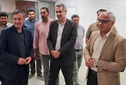 بازدید معاون توسعه مدیریت و منابع دانشگاه علوم پزشکی شیراز از مراحل نهایی بازسازی و بهسازی بیمارستان حضرت زینب(س)