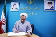 پیام تبریک مسوول دفتر نهاد نمایندگی مقام معظم رهبری در دانشگاه علوم پزشکی شیراز به مسوول بسیج دانشجویی دانشگاه