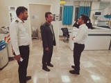 بازدید سرزده و شبانه فرماندار شهرستان بختگان از مجموعه سلامت شهر آباده طشک، نوید حمایت ویژه از حوزه سلامت