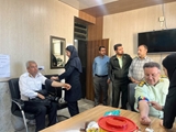 اجرای طرح غربالگری کارکنان فرماندهی انتظامی شهرستان بختگان