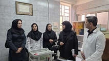 بازدید معاون مرکز مدیریت شبکه وزارت بهداشت از مرکز خدمات جامع سلامت آباده و قدردانی از تلاش‌های کادر سلامت