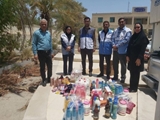 گشت مشترک با حضور رییس شبکه بهداشت و کارشناسان بهداشت محیط در شهرستان قیروکارزین