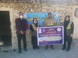 برپایی درمانگاه جهادی سلامت محور در روستای دهنو از توابع تنگ خاص جاوید