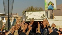 پوشش امدادی تشییع پیکر مطهر ۱۴ شهید گمنام در شیراز 