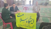 برپایی میز خدمت سلامت‌محور در نماز جمعه