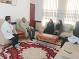 خط مقدم خدمت به دیدار پیشکسوتان خط مقدم جنگ رفتند؛ ارائه خدمات بهداشتی به خانواده معزز شهدا و رزمندگان دفاع مقدس