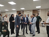 پایش عملکرد مجموعه سلامت بیضا در اجرای طرح مهر درمان از سوی  معاون درمان دانشگاه علوم پزشکی و خدمات بهداشتی درمانی شیراز 