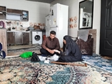 انجام ویزیت رایگان خانواده‌های معظم شهدا در منزل