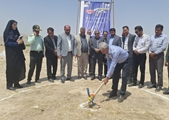 آیین کلنگ زنی و آغاز عملیات اجرایی ساخت پایگاه اورژانس جاده ای «دو هوا» شهرستان فراشبند
