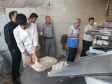بازدید مشترک از نانوایی‌ها و مراکز غذایی در دولت‌آباد و گوری با هدف ارتقای سلامت عمومی