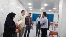 هیأت بورد تخصصی فوریت های پزشکی  وزارت بهداشت  از دانشکده پرستاری ام البنین (س) لامرد بازدید کردند.