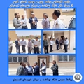  بازدید کارشناس برنامه ریزی و بودجه استان فارس از پروژه های شبکه بهداشت ودرمان شهرستان ارسنجان 