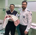 معجزه زندگی در جاده دشتک؛ تولد سالم نوزاد عشایری در آمبولانس اورژانس در مسیر مرودشت