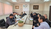 بازدید معاون پدافند غیر عامل استانداری فارس از بیمارستان حضرت امام خمینی (ره) شهرستان آباده و تأیید اقدامات حوزه پدافند
