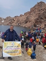 صعود برای زندگی؛ کارمند بیمارستان آنکولوژی امیر قله سبلان را به عشق بیماران مبتلا به سرطان فتح کرد
