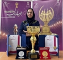 کسب مقام قهرمانی در المپیاد ورزشی وزارت بهداشت توسط «پریسا هوشمند» کارمند بیمارستان آنکولوژی امیر