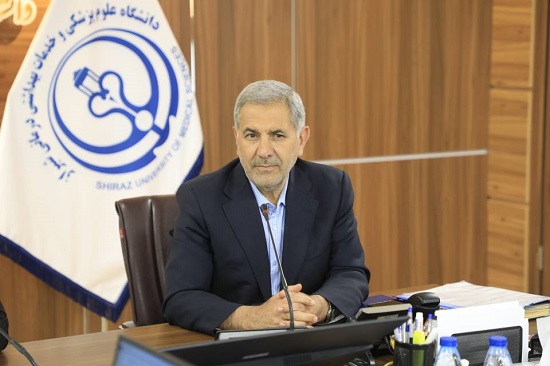 دکتر هاشمی رییس دانشگاه علوم پزشکی شیراز